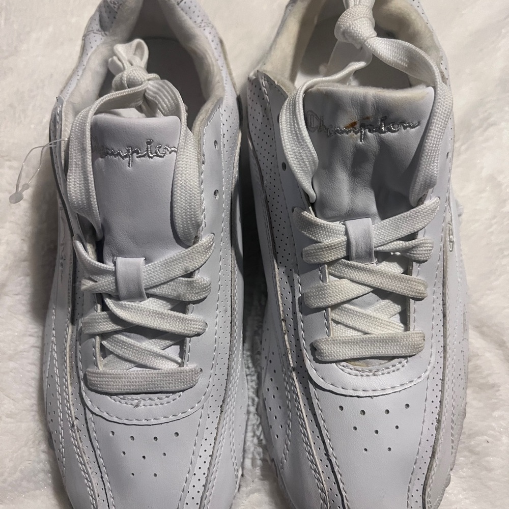 Champion Men's White Perforated Sneakers